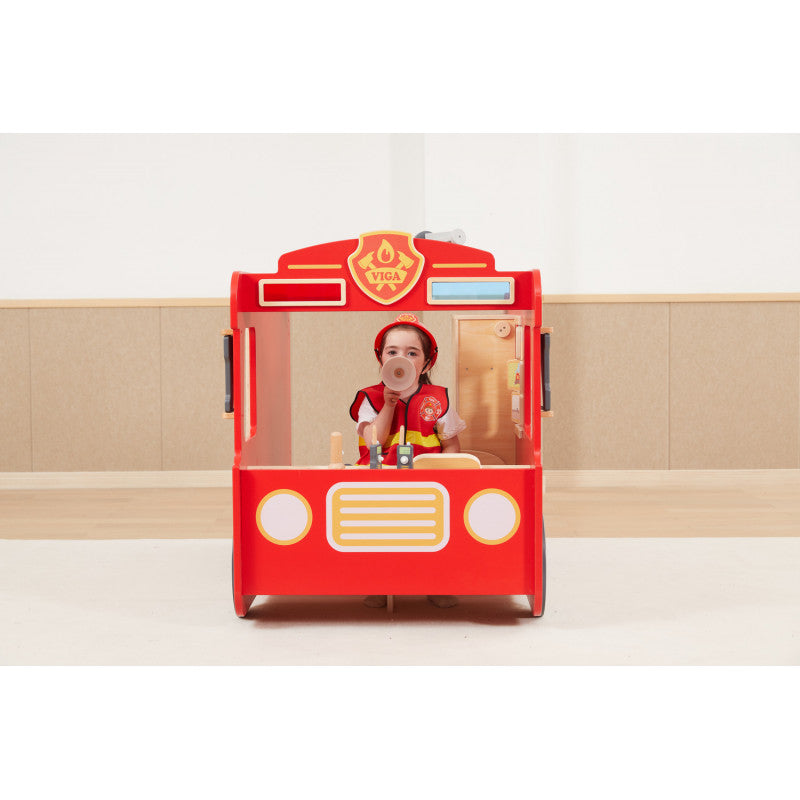 Centru de activitati gigant Masina de pompieri Super Fire Engine, Viga